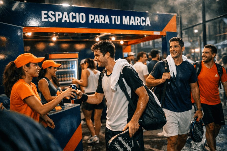 3sixtypadel images brand activations